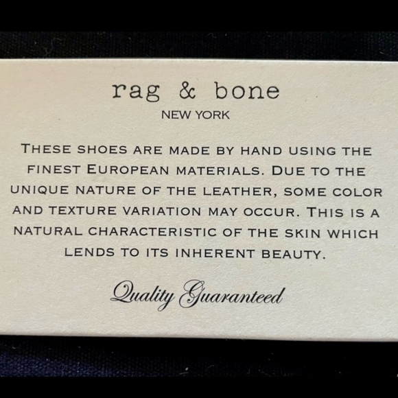 NWT Rag&Bone Leather Newbury Bootie Boot Tan/Lt.Brown sz 11 - Picture 10 of 12